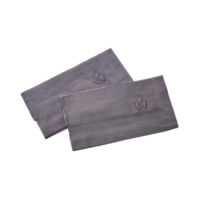 Karaca Home 4 Element Anthracite 2 Piece Napkin 200.18.01.0935 -  Napkins - ebarza Furniture UAE | Shop Modern Furniture in Abu Dhabi & Dubai - مفروشات ايبازرا في الامارات | تسوق اثاث عصري وديكورات مميزة في دبي وابوظبي