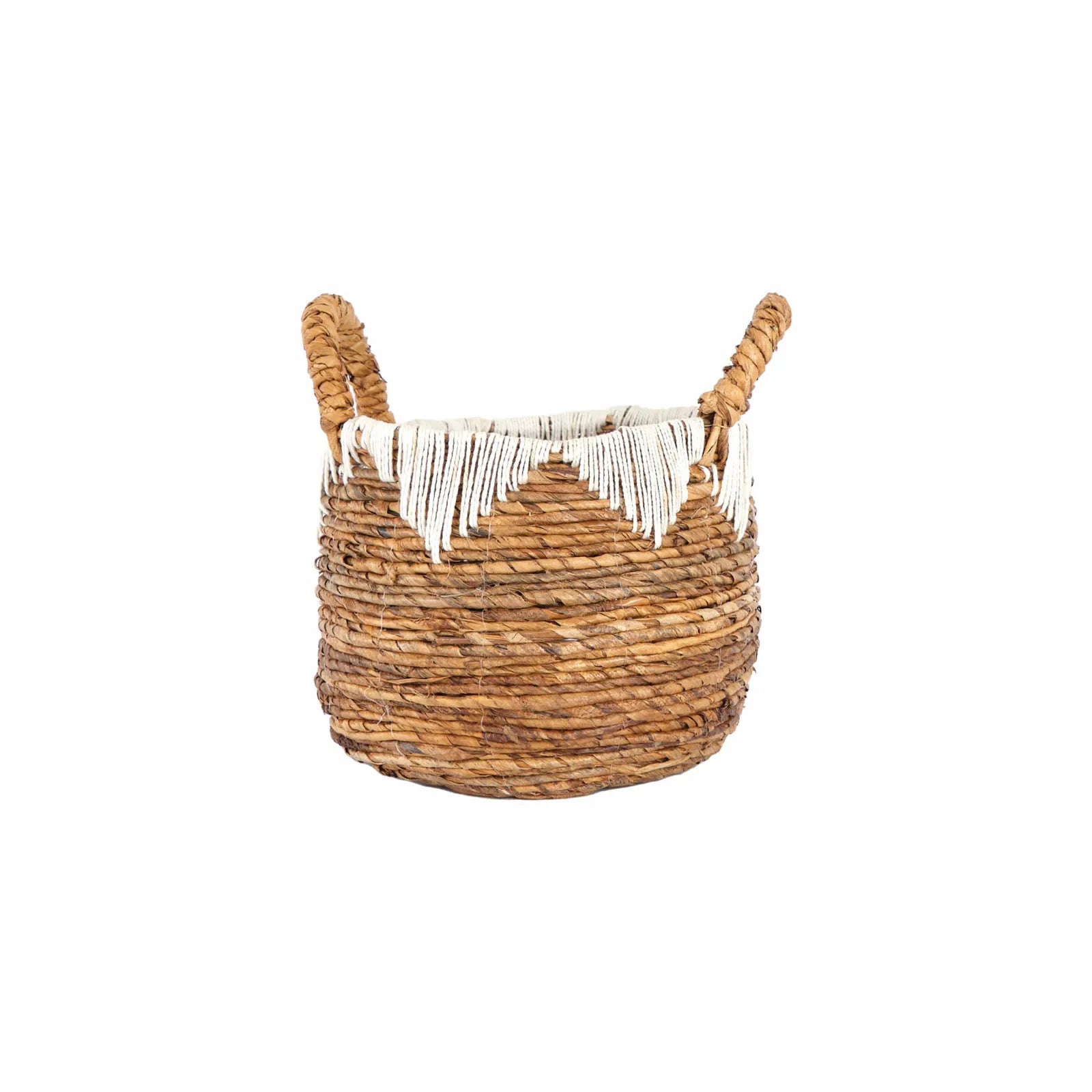 Karaca Home Bali Tria Basket 35 Cm 300.21.02.0124 -  Baskets - ebarza Furniture UAE | Shop Modern Furniture in Abu Dhabi & Dubai - مفروشات ايبازرا في الامارات | تسوق اثاث عصري وديكورات مميزة في دبي وابوظبي