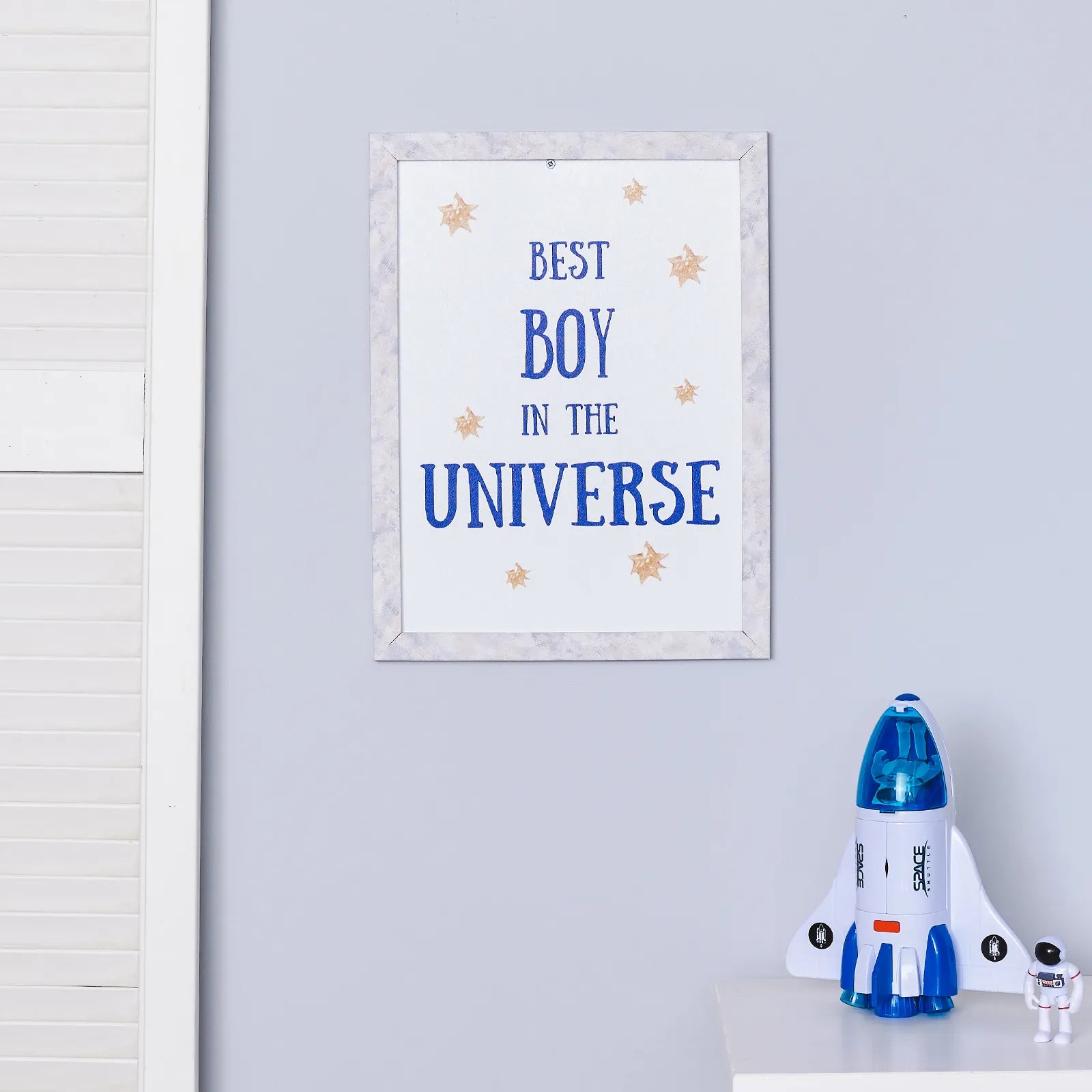 Karaca Home Best Boy In The Universe Framed Poster Painting 40X30 Cm 300.22.02.0371 -  Paintings - ebarza Furniture UAE | Shop Modern Furniture in Abu Dhabi & Dubai - مفروشات ايبازرا في الامارات | تسوق اثاث عصري وديكورات مميزة في دبي وابوظبي