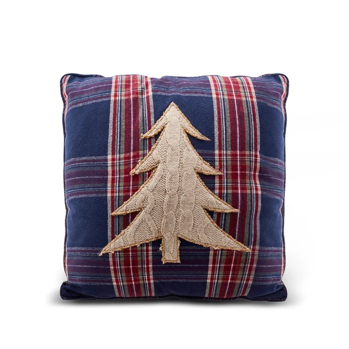 Karaca Home Woodland Dark Blue Wooded Cozy Pillow 45X45 Cm 200.19.01.1030 -  Cushions - ebarza Furniture UAE | Shop Modern Furniture in Abu Dhabi & Dubai - مفروشات ايبازرا في الامارات | تسوق اثاث عصري وديكورات مميزة في دبي وابوظبي