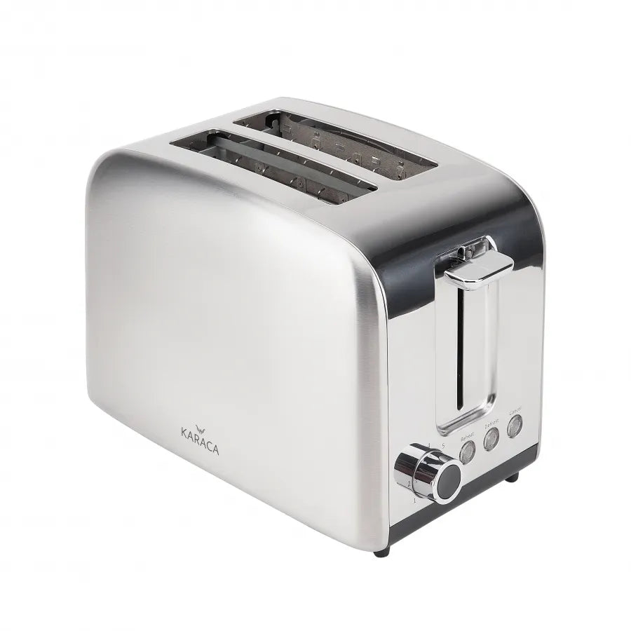 Karaca Inox Toaster 8501 153.01.06.4966 -  Kitchen Appliances - ebarza Furniture UAE | Shop Modern Furniture in Abu Dhabi & Dubai - مفروشات ايبازرا في الامارات | تسوق اثاث عصري وديكورات مميزة في دبي وابوظبي