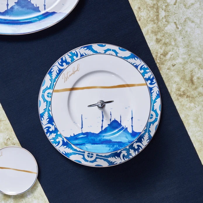 Karaca Istanbul Series Layered Cookie Holder 153.03.06.5013 -  Cookie Holders - ebarza Furniture UAE | Shop Modern Furniture in Abu Dhabi & Dubai - مفروشات ايبازرا في الامارات | تسوق اثاث عصري وديكورات مميزة في دبي وابوظبي