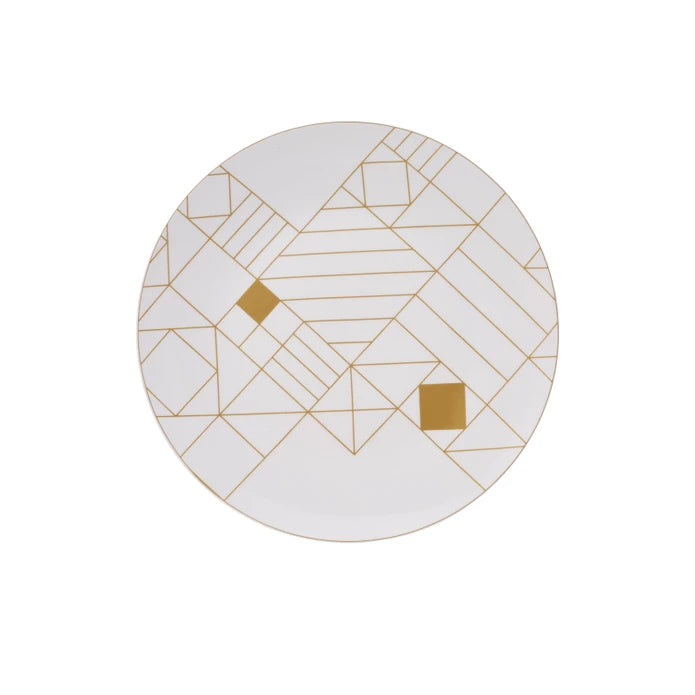 Karaca Jupiter 24 Pieces 6 Person Porcelain Dinnerware 153.03.06.5956 -  Dinnerware Sets - ebarza Furniture UAE | Shop Modern Furniture in Abu Dhabi & Dubai - مفروشات ايبازرا في الامارات | تسوق اثاث عصري وديكورات مميزة في دبي وابوظبي