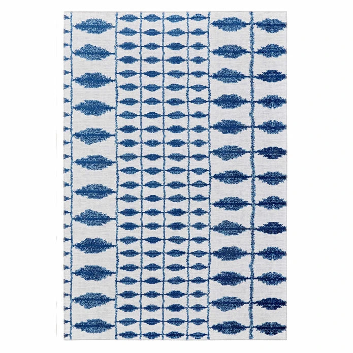 Karaca Kashmir Carpet Decorative Art Trend Santroni Double Sided 120x180 cm 200.19.01.1454 -  Rugs - ebarza Furniture UAE | Shop Modern Furniture in Abu Dhabi & Dubai - مفروشات ايبازرا في الامارات | تسوق اثاث عصري وديكورات مميزة في دبي وابوظبي