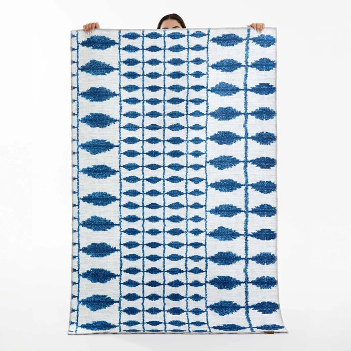 Karaca Kashmir Carpet Decorative Art Trend Santroni Double Sided 80x300 cm 200.19.01.1453 -  Rugs - ebarza Furniture UAE | Shop Modern Furniture in Abu Dhabi & Dubai - مفروشات ايبازرا في الامارات | تسوق اثاث عصري وديكورات مميزة في دبي وابوظبي