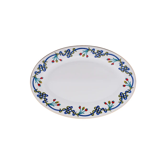 Karaca Knot Gold 56 Pieces Dinnerware Set For 12 Persons 153.03.08.1405 -  Dinnerware Sets - ebarza Furniture UAE | Shop Modern Furniture in Abu Dhabi & Dubai - مفروشات ايبازرا في الامارات | تسوق اثاث عصري وديكورات مميزة في دبي وابوظبي