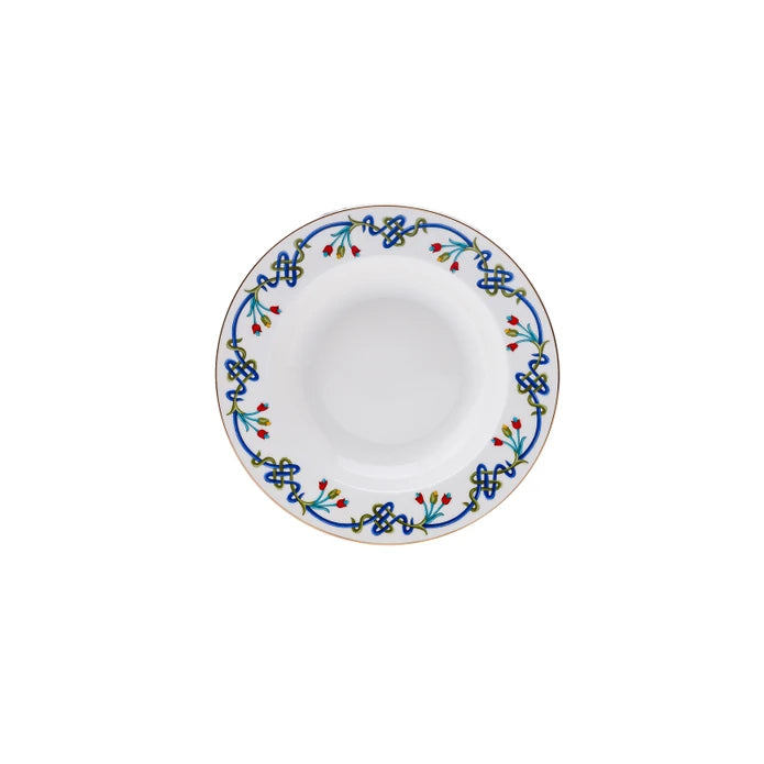 Karaca Knot Gold 56 Pieces Dinnerware Set For 12 Persons 153.03.08.1405 -  Dinnerware Sets - ebarza Furniture UAE | Shop Modern Furniture in Abu Dhabi & Dubai - مفروشات ايبازرا في الامارات | تسوق اثاث عصري وديكورات مميزة في دبي وابوظبي