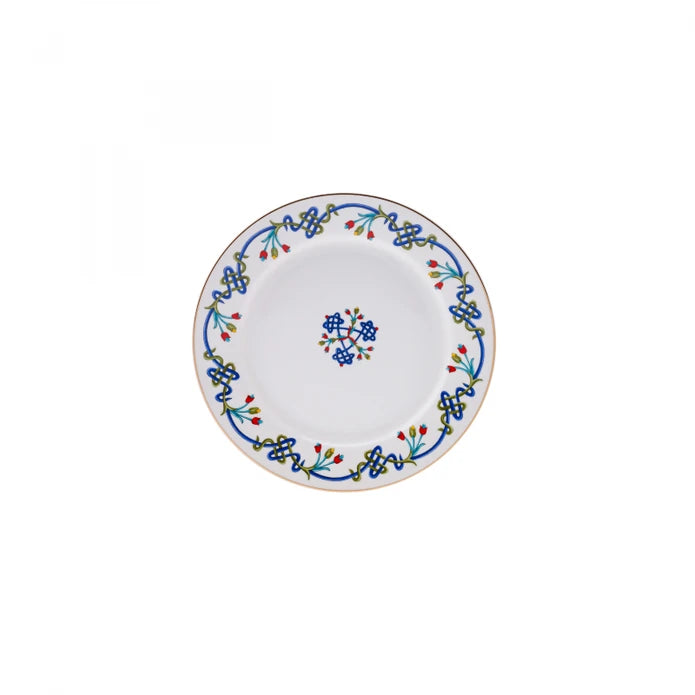 Karaca Knot Gold 56 Pieces Dinnerware Set For 12 Persons 153.03.08.1405 -  Dinnerware Sets - ebarza Furniture UAE | Shop Modern Furniture in Abu Dhabi & Dubai - مفروشات ايبازرا في الامارات | تسوق اثاث عصري وديكورات مميزة في دبي وابوظبي