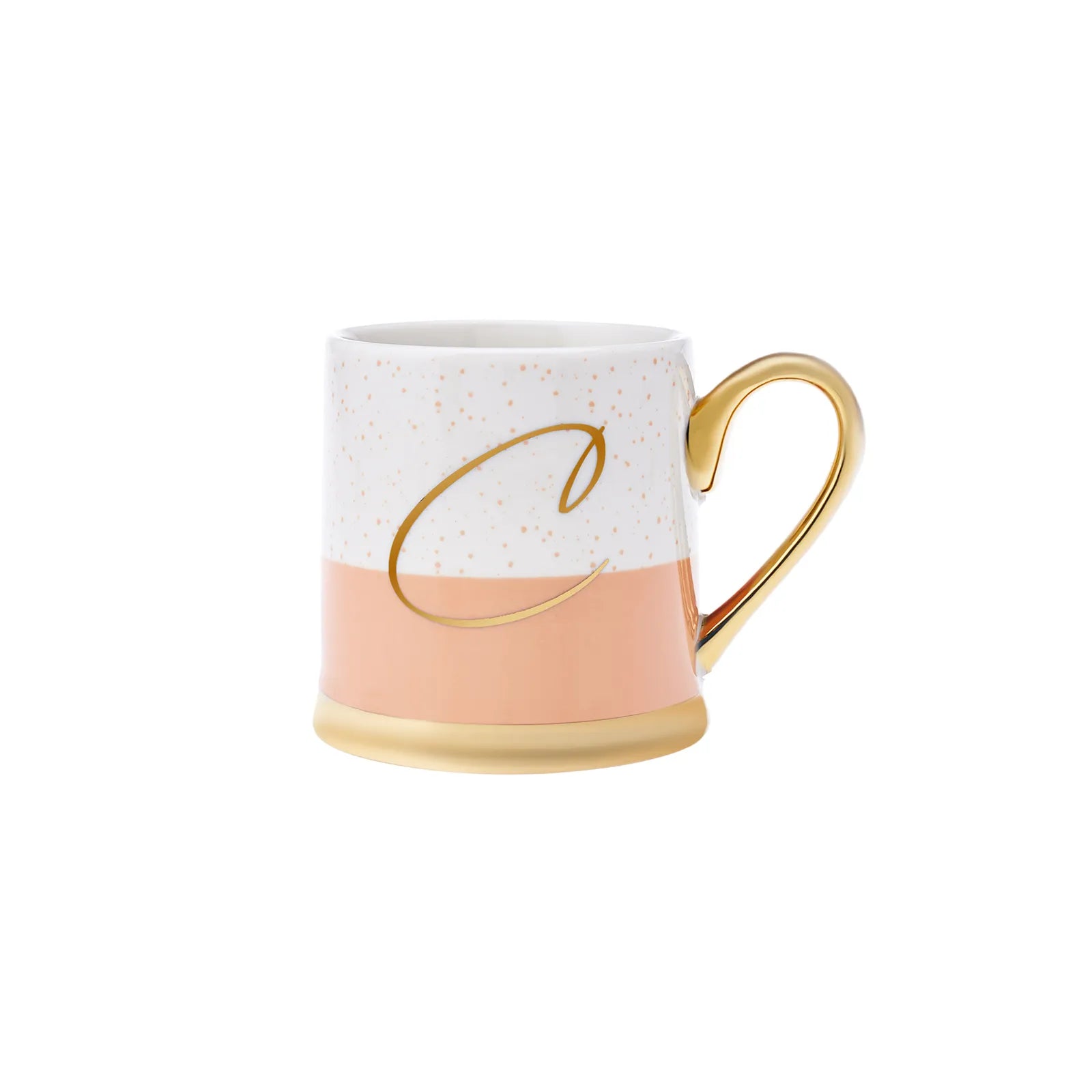 Karaca Letter C Mug 153.03.06.1610 -  Mugs - ebarza Furniture UAE | Shop Modern Furniture in Abu Dhabi & Dubai - مفروشات ايبازرا في الامارات | تسوق اثاث عصري وديكورات مميزة في دبي وابوظبي