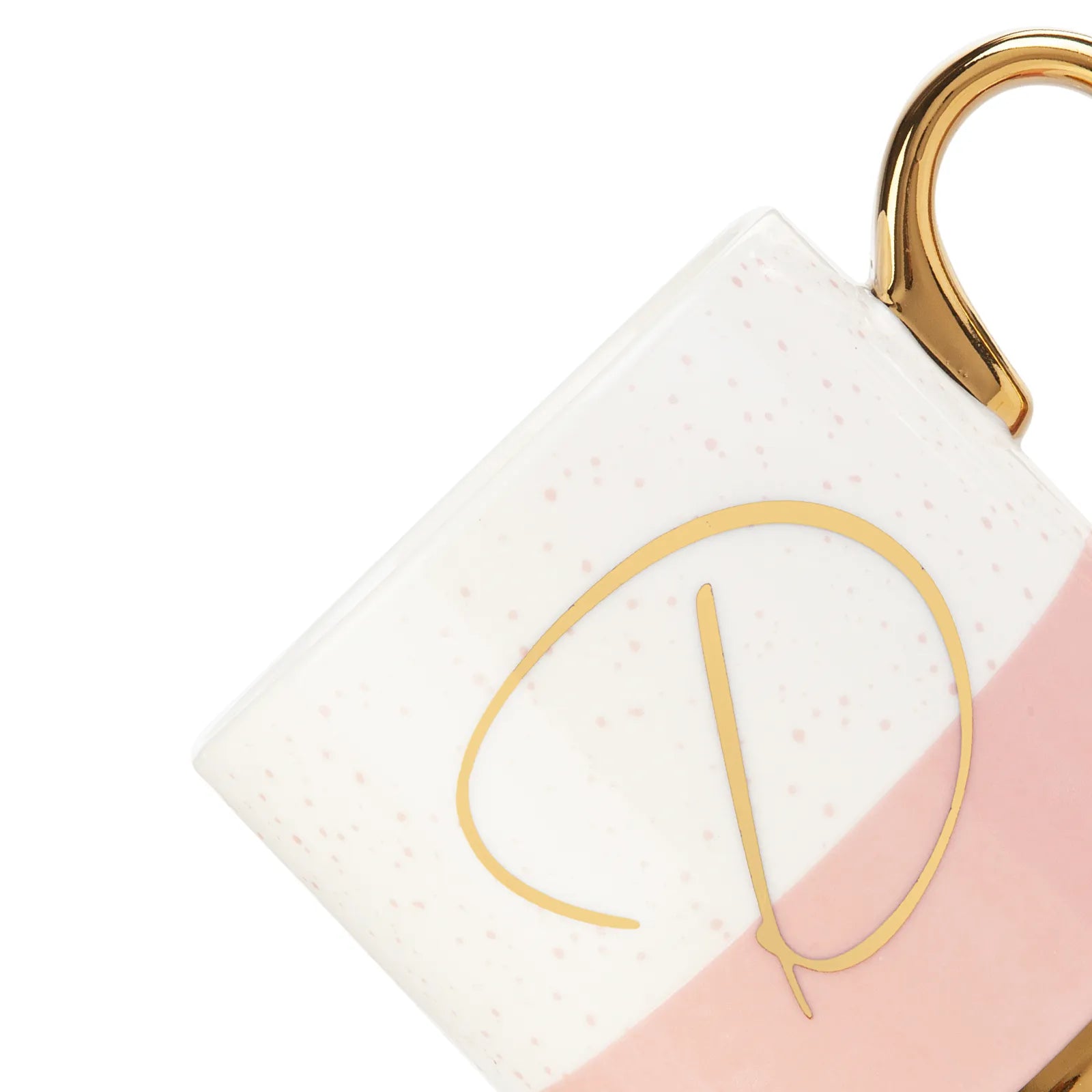 Karaca Letter D Mug 153.03.06.1611 -  Mugs - ebarza Furniture UAE | Shop Modern Furniture in Abu Dhabi & Dubai - مفروشات ايبازرا في الامارات | تسوق اثاث عصري وديكورات مميزة في دبي وابوظبي