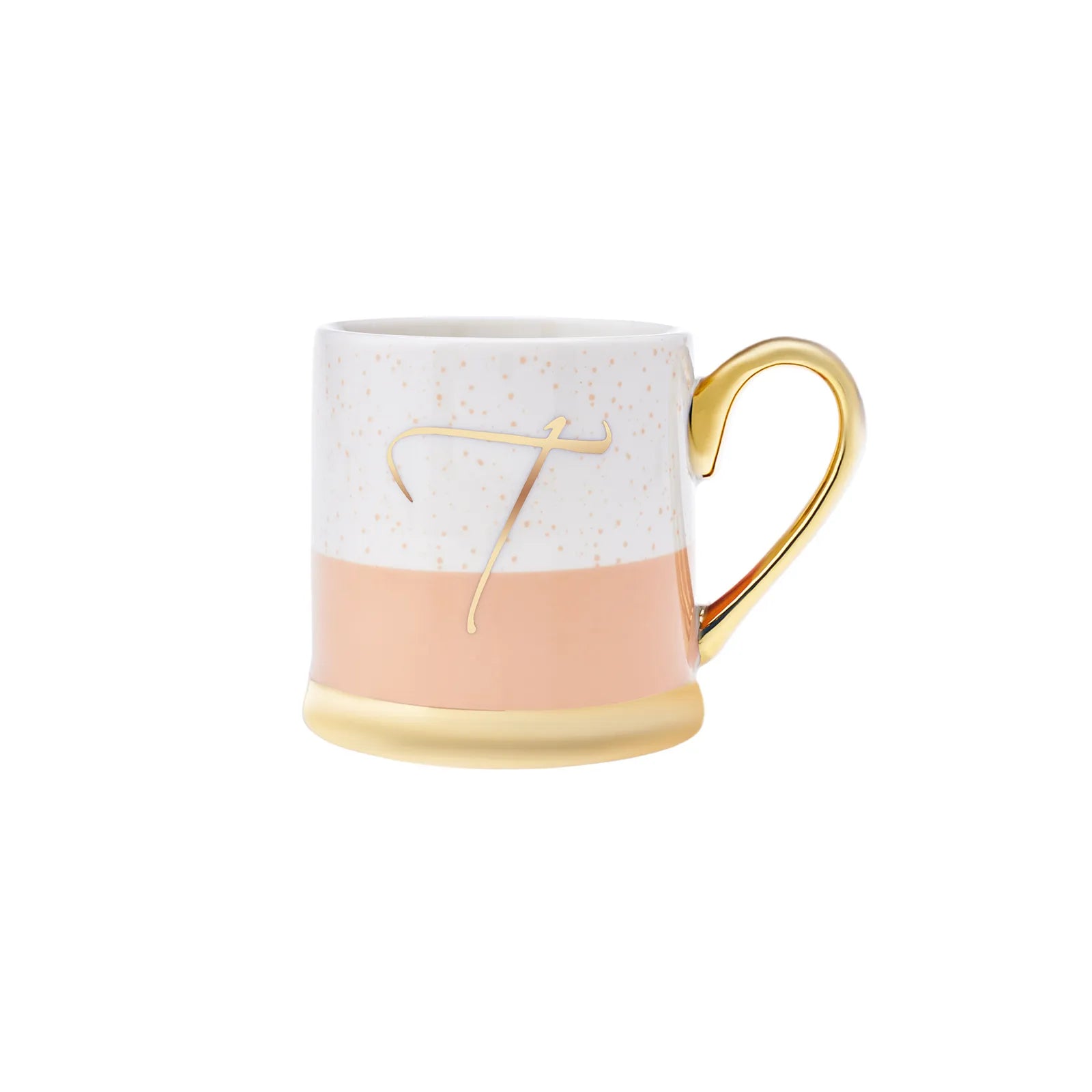 Karaca Letter T Mug  153.03.06.1626 -  Mugs - ebarza Furniture UAE | Shop Modern Furniture in Abu Dhabi & Dubai - مفروشات ايبازرا في الامارات | تسوق اثاث عصري وديكورات مميزة في دبي وابوظبي