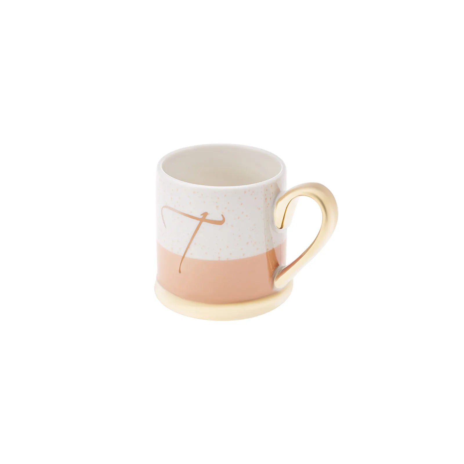 Karaca Letter T Mug  153.03.06.1626 -  Mugs - ebarza Furniture UAE | Shop Modern Furniture in Abu Dhabi & Dubai - مفروشات ايبازرا في الامارات | تسوق اثاث عصري وديكورات مميزة في دبي وابوظبي