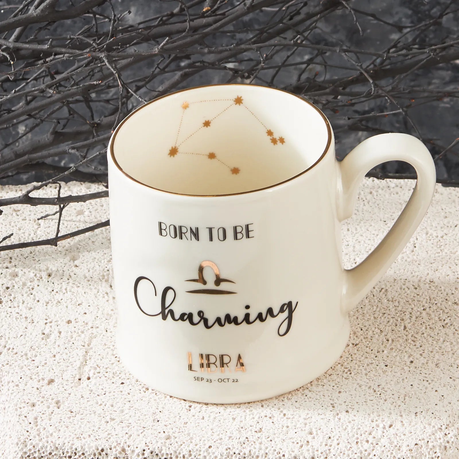 Karaca Libra Horoscope Cup 153.03.06.5934 -  Mugs - ebarza Furniture UAE | Shop Modern Furniture in Abu Dhabi & Dubai - مفروشات ايبازرا في الامارات | تسوق اثاث عصري وديكورات مميزة في دبي وابوظبي