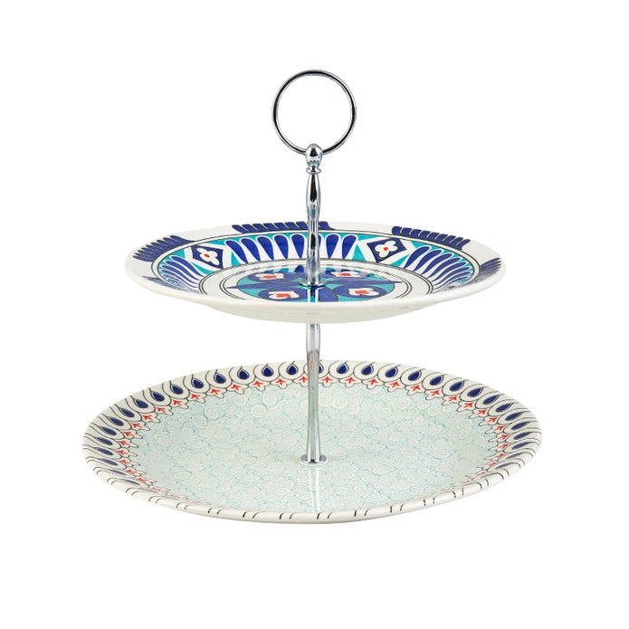 Karaca Mai Seljuk Series Storey Cookies 153.03.07.9028 -  Plates - ebarza Furniture UAE | Shop Modern Furniture in Abu Dhabi & Dubai - مفروشات ايبازرا في الامارات | تسوق اثاث عصري وديكورات مميزة في دبي وابوظبي