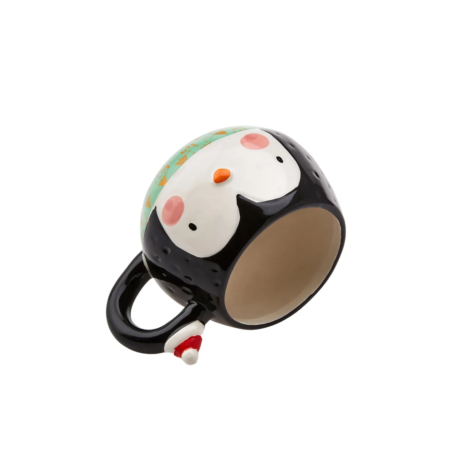 Karaca New Year Fat Penguin Mug Np22 153.03.06.5350 -  Mugs - ebarza Furniture UAE | Shop Modern Furniture in Abu Dhabi & Dubai - مفروشات ايبازرا في الامارات | تسوق اثاث عصري وديكورات مميزة في دبي وابوظبي