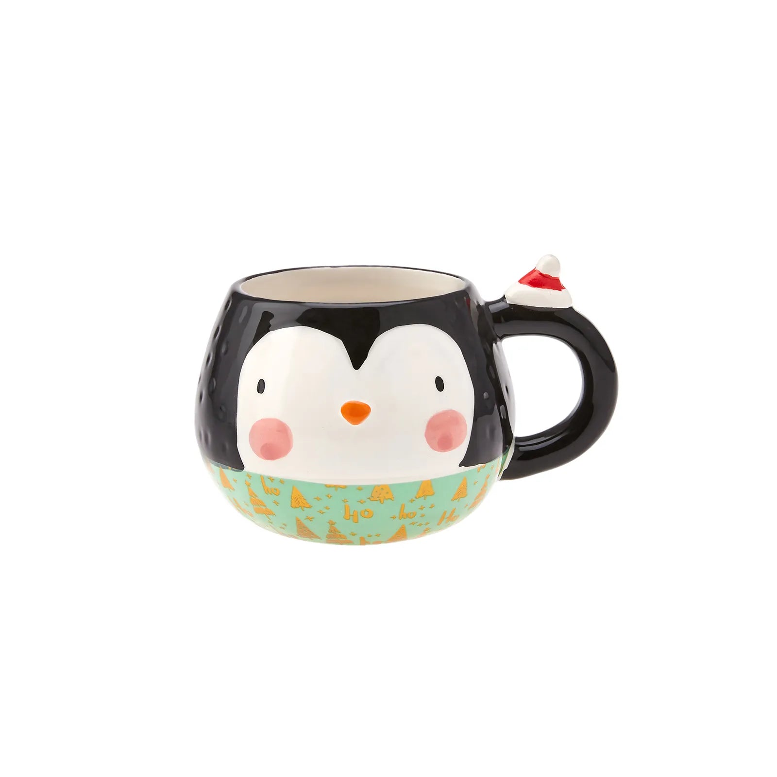 Karaca New Year Fat Penguin Mug Np22 153.03.06.5350 -  Mugs - ebarza Furniture UAE | Shop Modern Furniture in Abu Dhabi & Dubai - مفروشات ايبازرا في الامارات | تسوق اثاث عصري وديكورات مميزة في دبي وابوظبي
