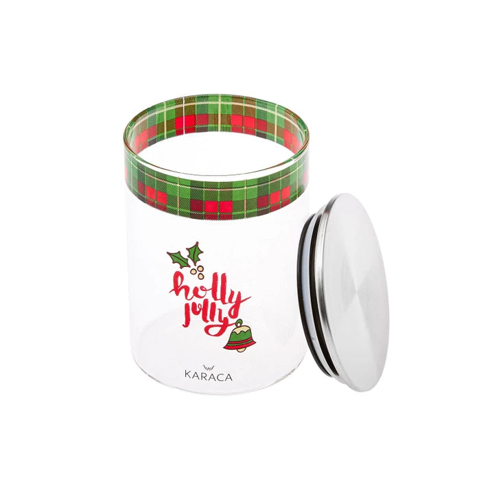 Karaca Ribbon Storage Container 680 Ml 153.03.06.4936 -  Spice Sets - ebarza Furniture UAE | Shop Modern Furniture in Abu Dhabi & Dubai - مفروشات ايبازرا في الامارات | تسوق اثاث عصري وديكورات مميزة في دبي وابوظبي