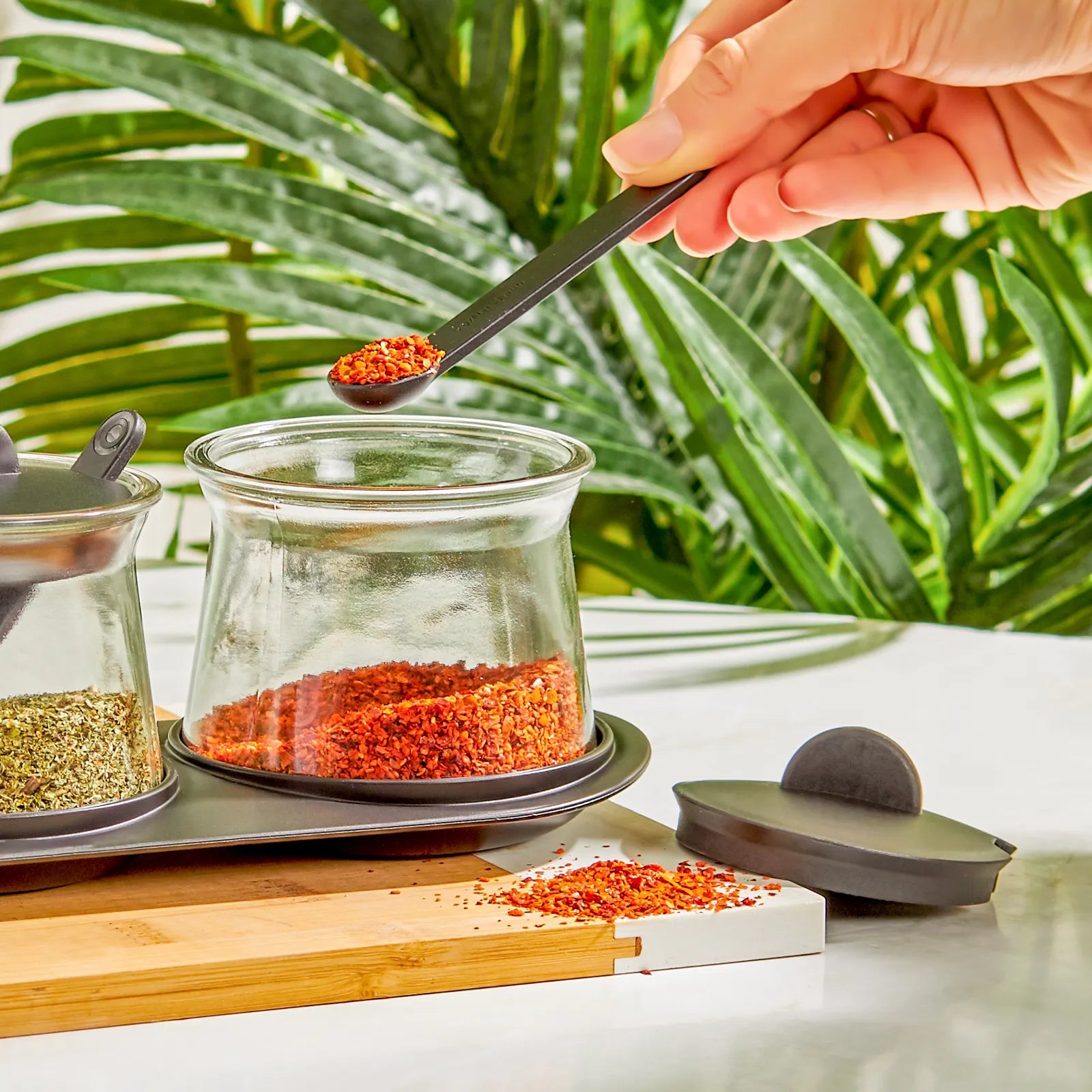 Karaca Serena 7 Piece Spice Set 153.03.06.5509 -  Spice Sets - ebarza Furniture UAE | Shop Modern Furniture in Abu Dhabi & Dubai - مفروشات ايبازرا في الامارات | تسوق اثاث عصري وديكورات مميزة في دبي وابوظبي