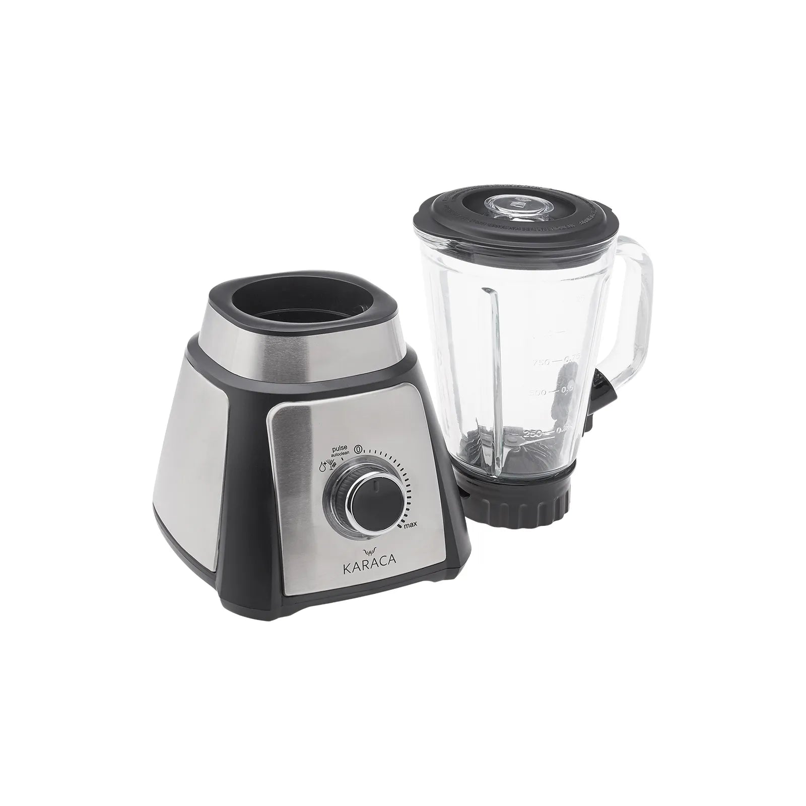 Karaca Shaker Inox Smoothie Blender 5001 153.01.06.5011 -  Kitchen Appliances - ebarza Furniture UAE | Shop Modern Furniture in Abu Dhabi & Dubai - مفروشات ايبازرا في الامارات | تسوق اثاث عصري وديكورات مميزة في دبي وابوظبي