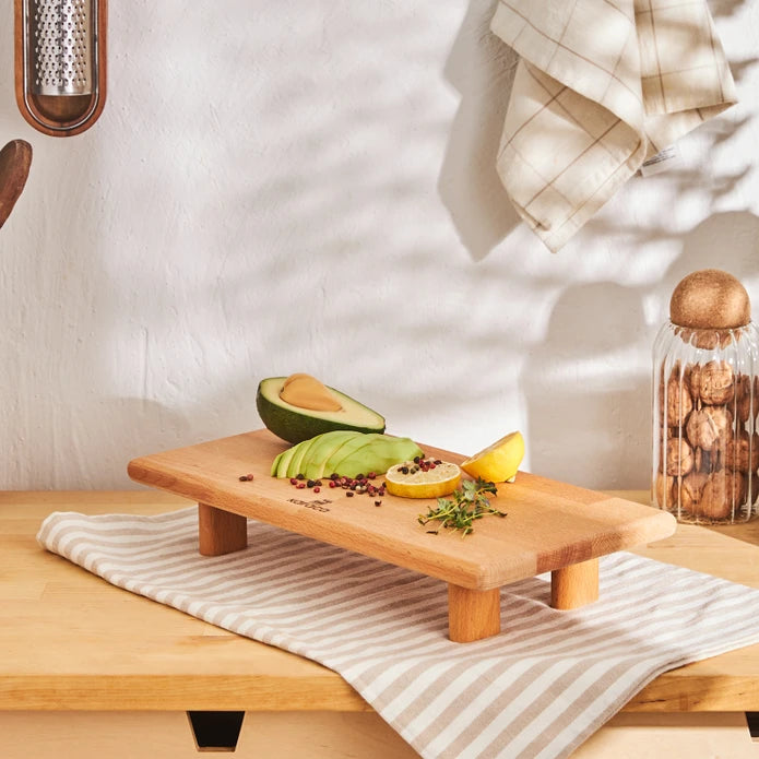 Karaca Urban wood Footed Presentation Board 153.03.09.0123 -  Trays - ebarza Furniture UAE | Shop Modern Furniture in Abu Dhabi & Dubai - مفروشات ايبازرا في الامارات | تسوق اثاث عصري وديكورات مميزة في دبي وابوظبي