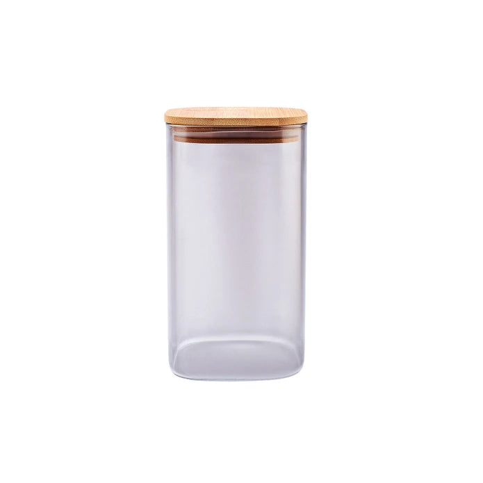 Karaca Zoro Gray Glass Storage Container 153.03.08.3332 -  Spice Sets - ebarza Furniture UAE | Shop Modern Furniture in Abu Dhabi & Dubai - مفروشات ايبازرا في الامارات | تسوق اثاث عصري وديكورات مميزة في دبي وابوظبي