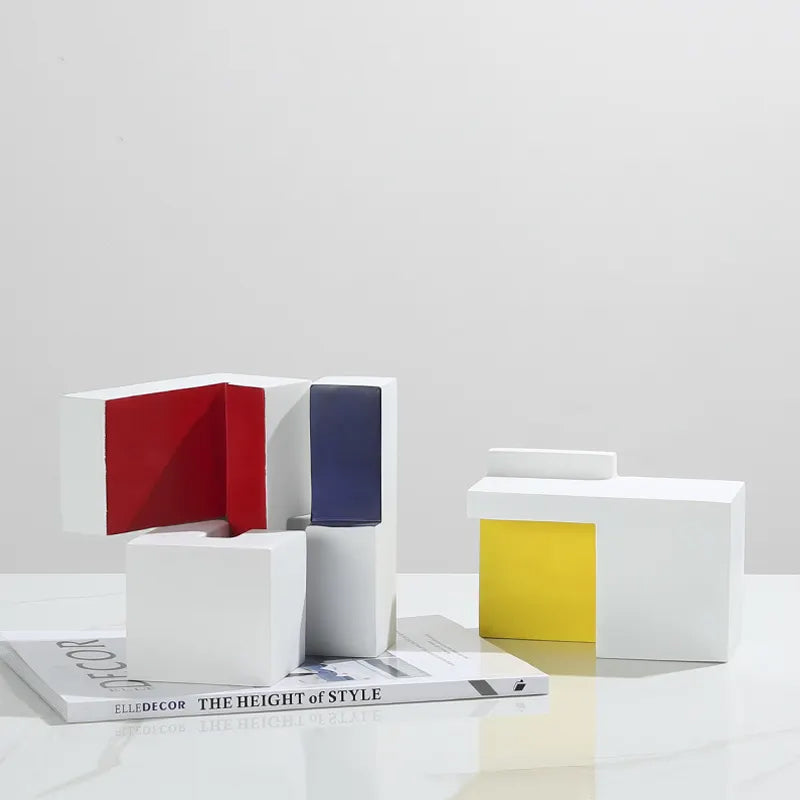Tricolor Magic Cube Fc-Sz2157 -  Home Decor Figurines - ebarza Furniture UAE | Shop Modern Furniture in Abu Dhabi & Dubai - مفروشات ايبازرا في الامارات | تسوق اثاث عصري وديكورات مميزة في دبي وابوظبي