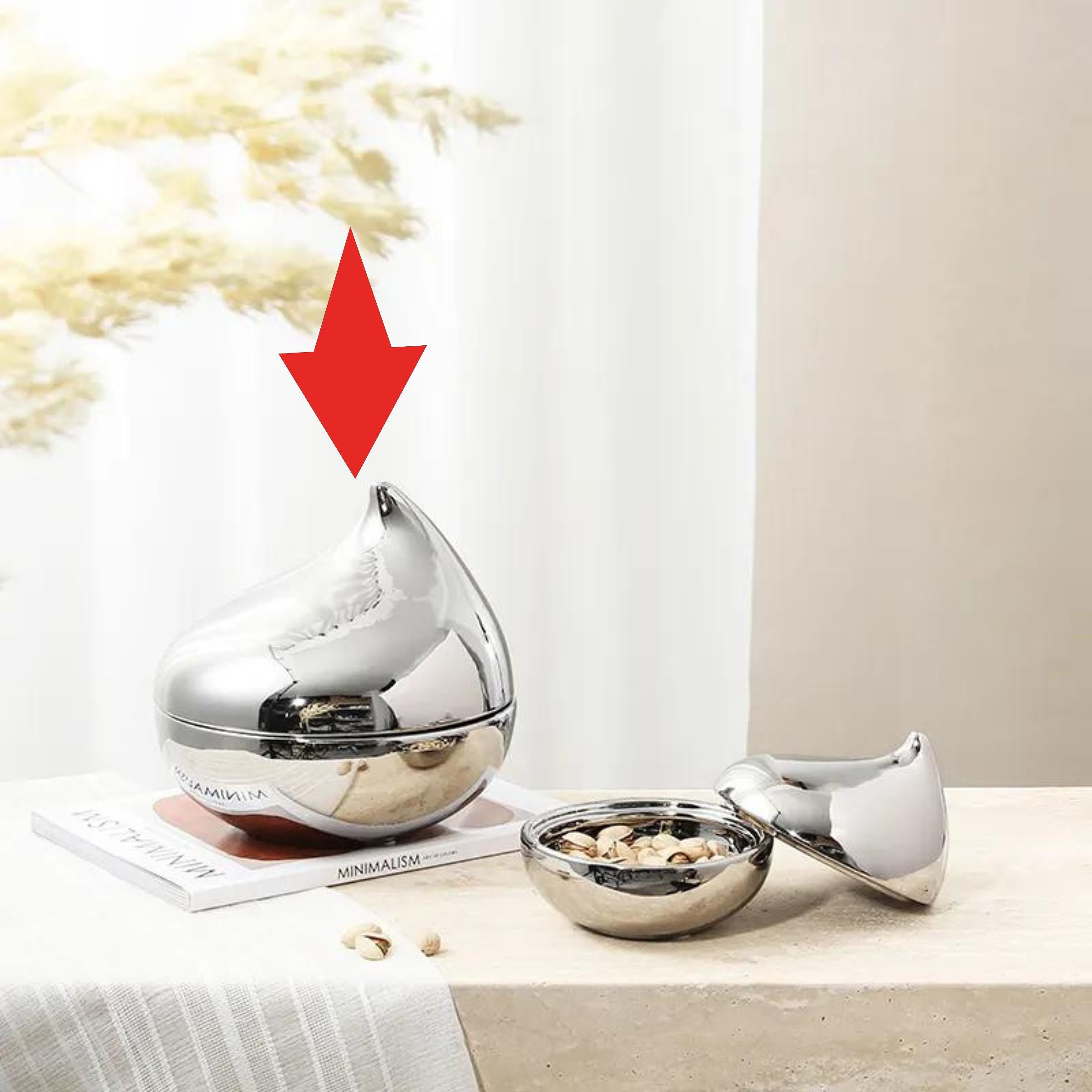 Silver Bird Decoration Jar-A Fa-D21073A -  Vases - ebarza Furniture UAE | Shop Modern Furniture in Abu Dhabi & Dubai - مفروشات ايبازرا في الامارات | تسوق اثاث عصري وديكورات مميزة في دبي وابوظبي