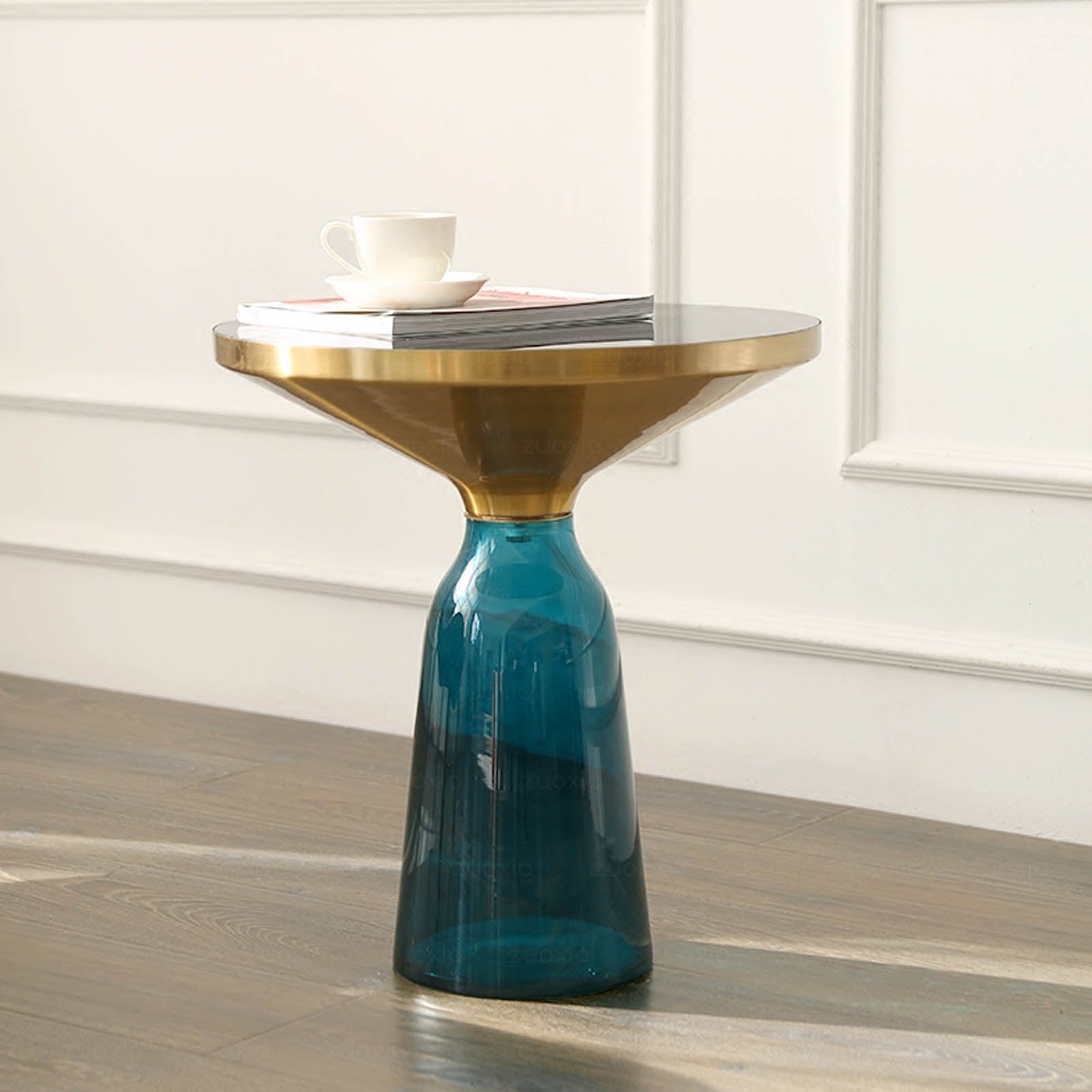 Latina Coffee Table Tg-26-Pu Ct8485-75-P/G -  Coffee Tables - ebarza Furniture UAE | Shop Modern Furniture in Abu Dhabi & Dubai - مفروشات ايبازرا في الامارات | تسوق اثاث عصري وديكورات مميزة في دبي وابوظبي
